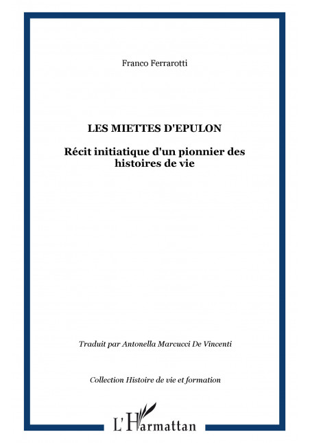 Les miettes d'Epulon de Ferrarotti Franco